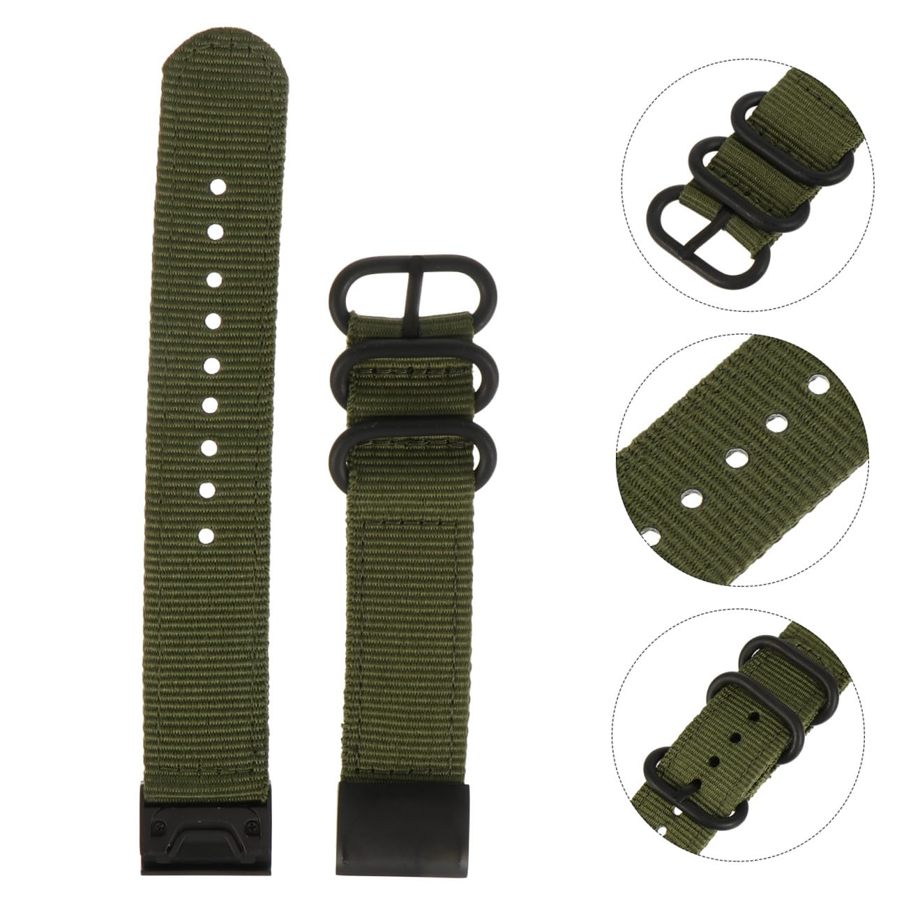 jojofuny 2 Pièces Bracelet En Nylon Montre Sport 6S