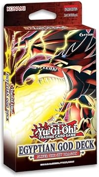 Yu-Gi-Oh! Trading Cards Cards Egyptian God SLIFER Deck, Multicolor