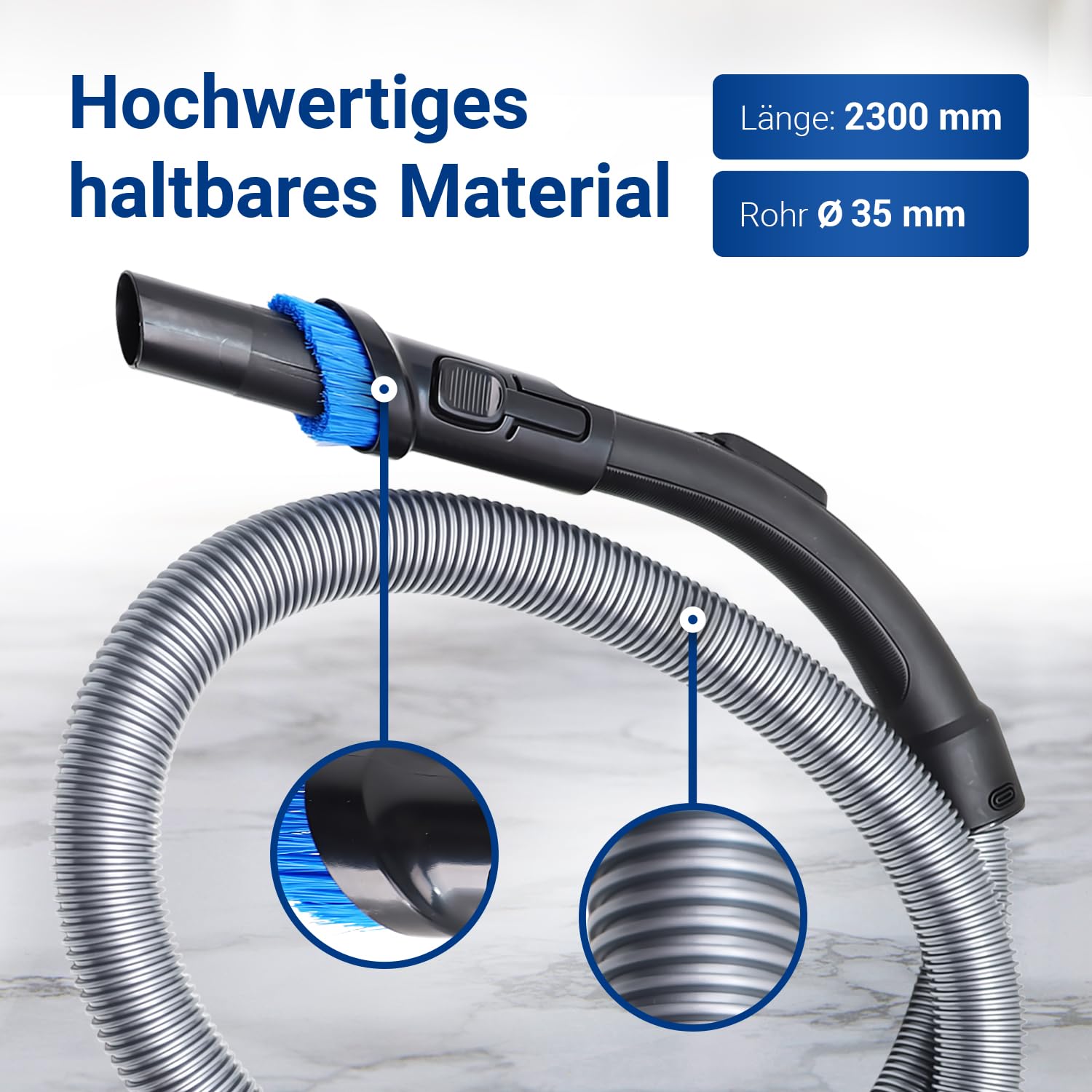 VIOKS Saugschlauch Staubsauger Ersatz für Philiрs CP0494 432200538251