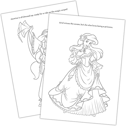 Miniatura 5 de Disney Villains 43249 - Libro para colorear de 48 páginas, con colores neón Bendon