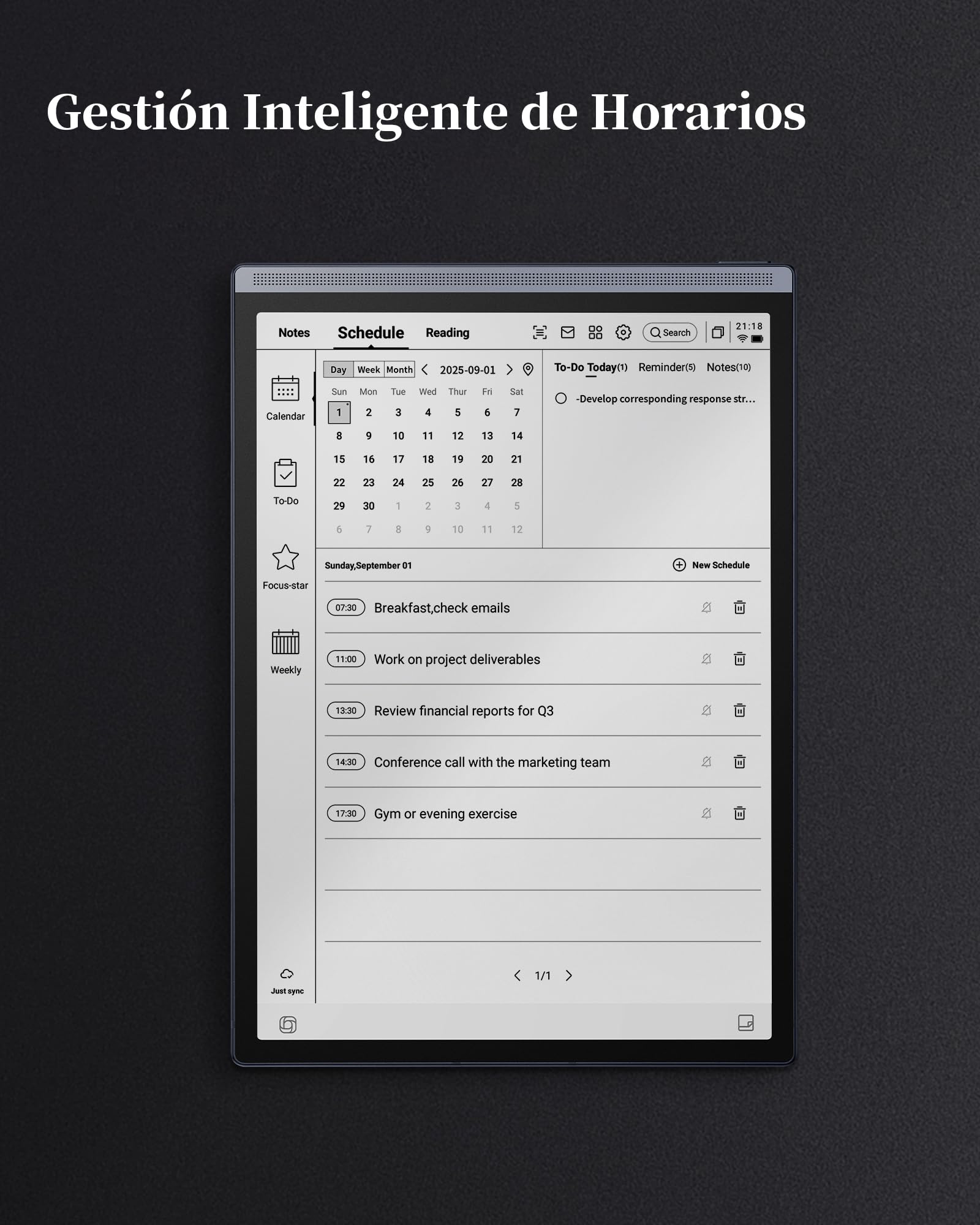 iflytek AINOTE Air 2 Tablette E-Ink 8.2" – Prise de Notes & Papier Numérique avec Stylet, Enregistrement AI, Transcription Multilingue, Lecture et Gestion des Tâches
