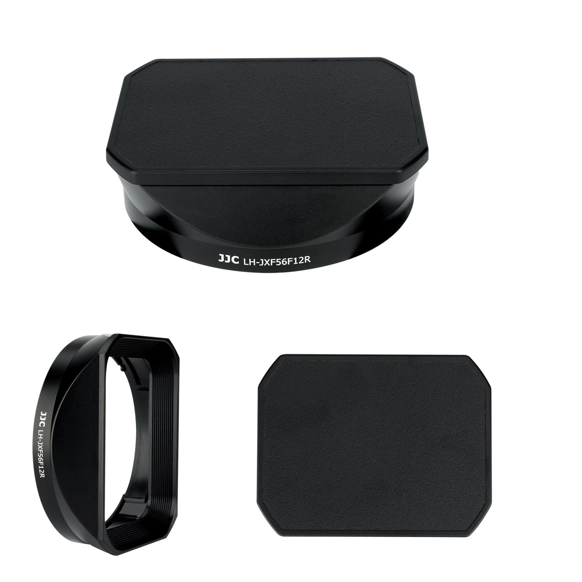 Haoge Lens Hood Metal Square Bayonet For Fujinon XF16-50mm F2.8-4.8 R LM WR, Fujifilm XF33mm F1.4 R WR Lens, Fuji XF 33mm F/1.4 R LM WR On Fuji XT50 X-T5 Camera,with Metal Front - View #10