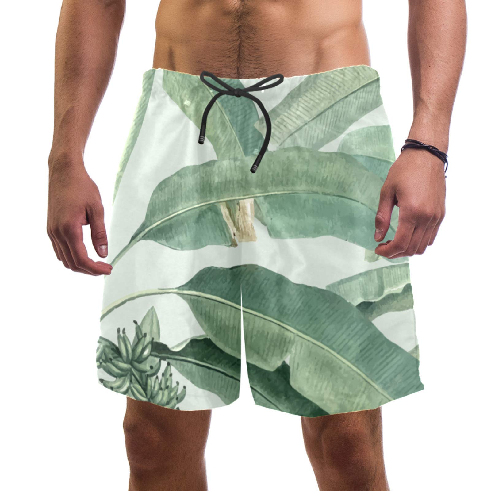 Short de bain homme multicolore idéal pour la plage en S