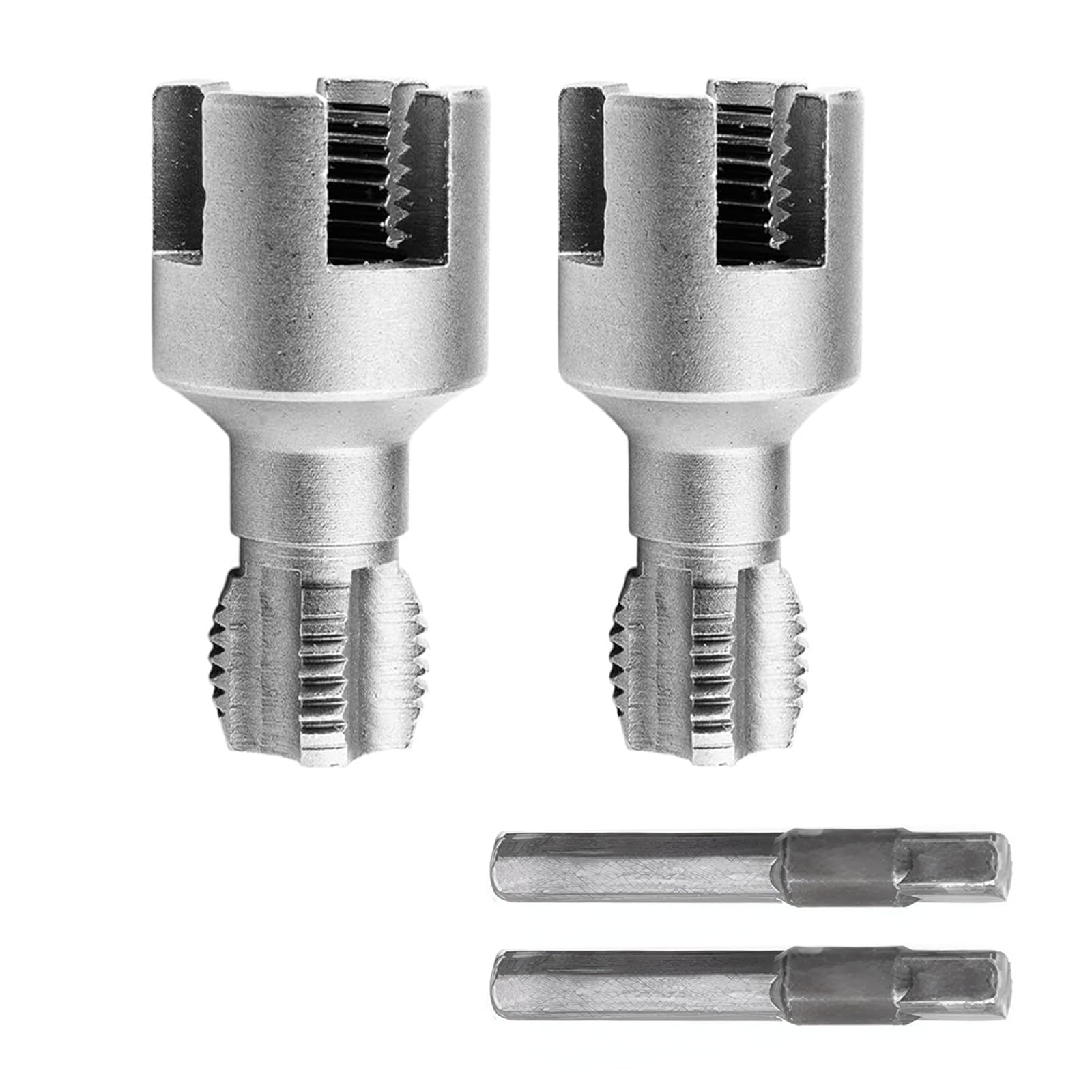 Filiera Per Tubi PVC E PPR – Strumento 3 In 1 Per Filettatura Interna/esterna G1/2 G3/4 G1 Con Attacco Esagonale 1/4”