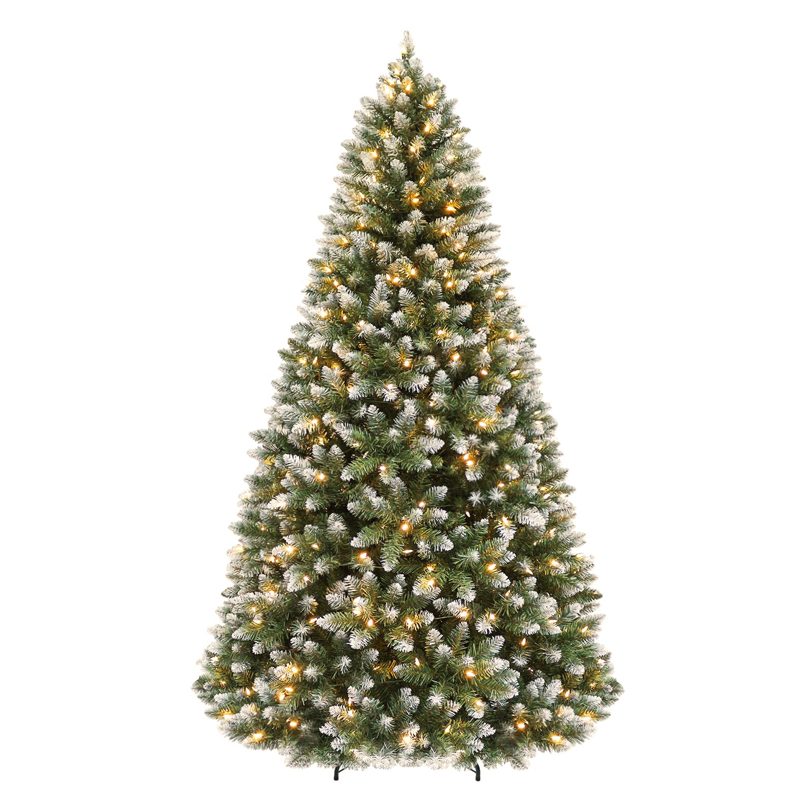 Hykolity 6 ft Prelit Artificial Christmas Tree with 250 Warm White LEDs