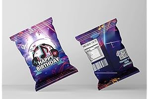 Music Party Chip Bags for Kids