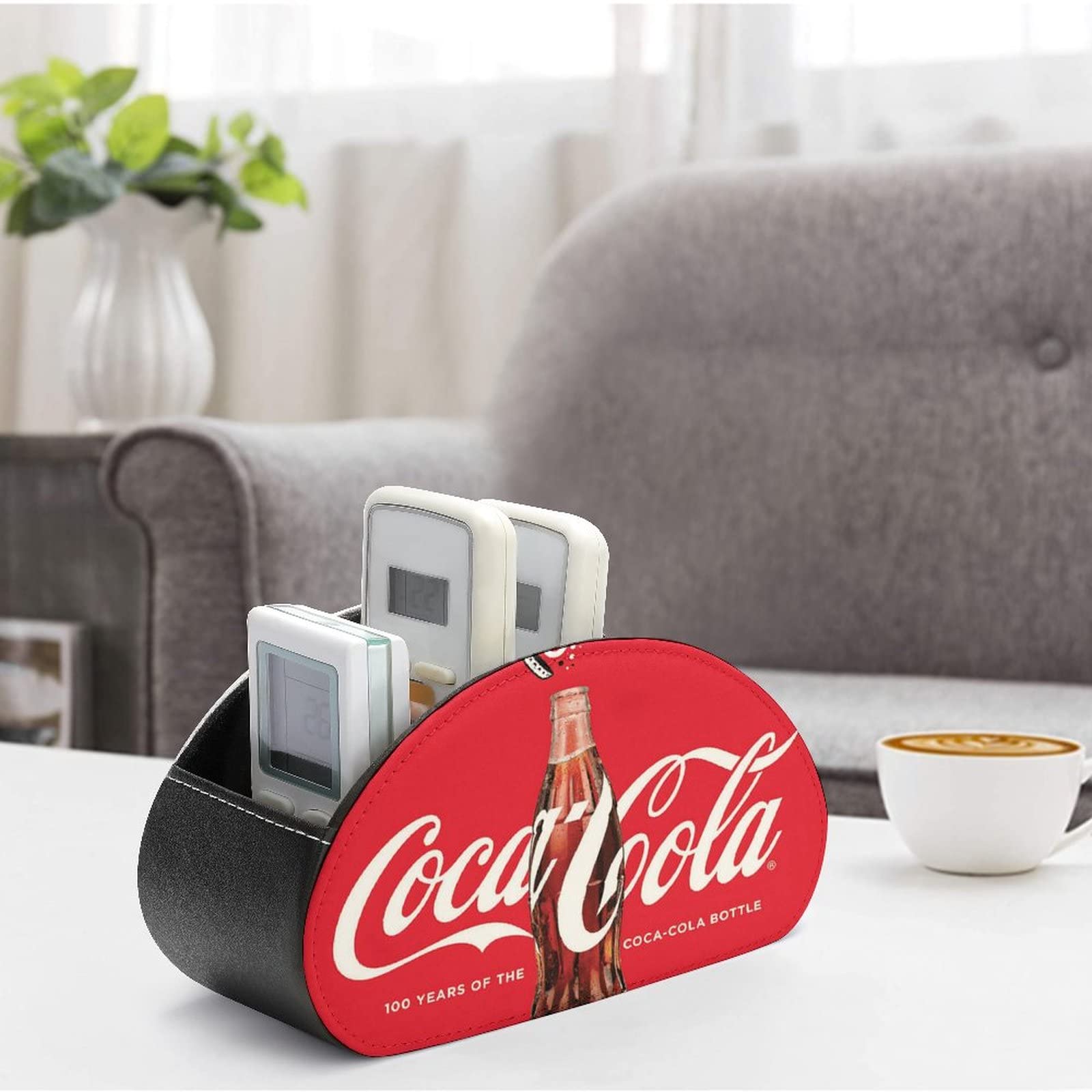 Amazon｜コカコーラリモコン収納ケース 卓上収納ボックス リモコン 