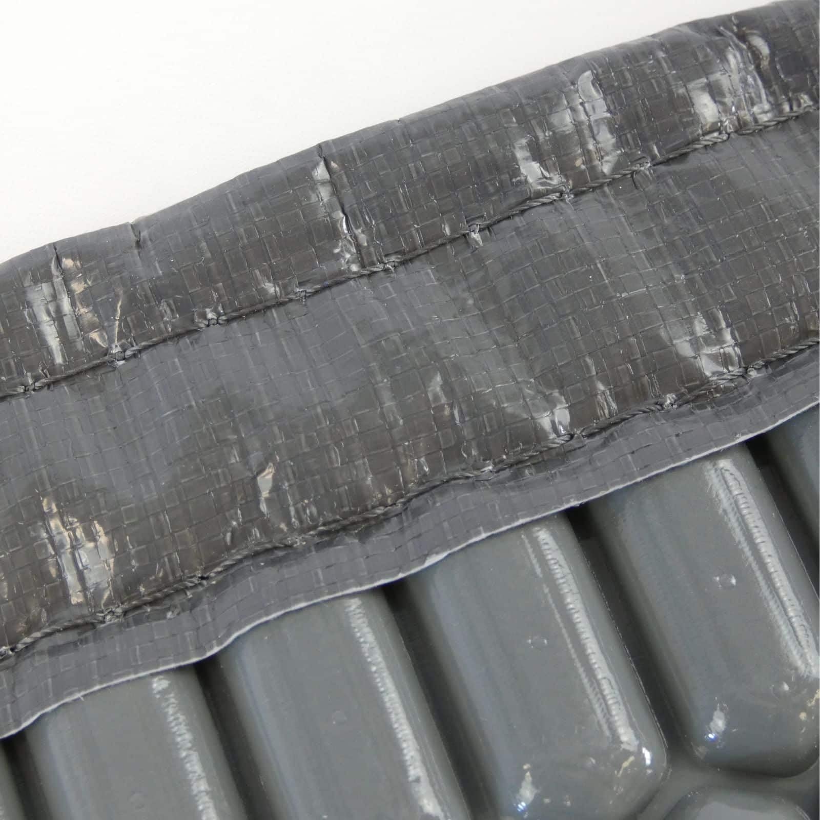 Bâche à Bulles Solaire Piscine 6 x 3 m - Epaisseur 500 Microns Premium - Bordée 4 Côtés - Technologie Alvéolaire Chauffante Anti Algues - Bleu/Gris