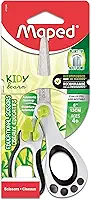 Maped Helix USA Tesoura educativa assistida por mola Koopy, infantil, 12,7 cm, ponta cega, uso destro (470249US), preto/branco