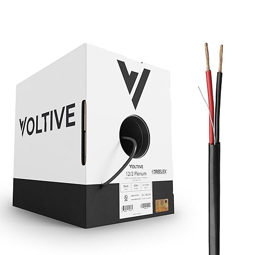 Miniatura 7 de Voltive Cable de altavoz Plenum 122 - Conductor de 12 AWGcalibre 2 - Clasificación Plenum con certificación UL (CL2PCL3PCMP) - Cobre sin oxígeno