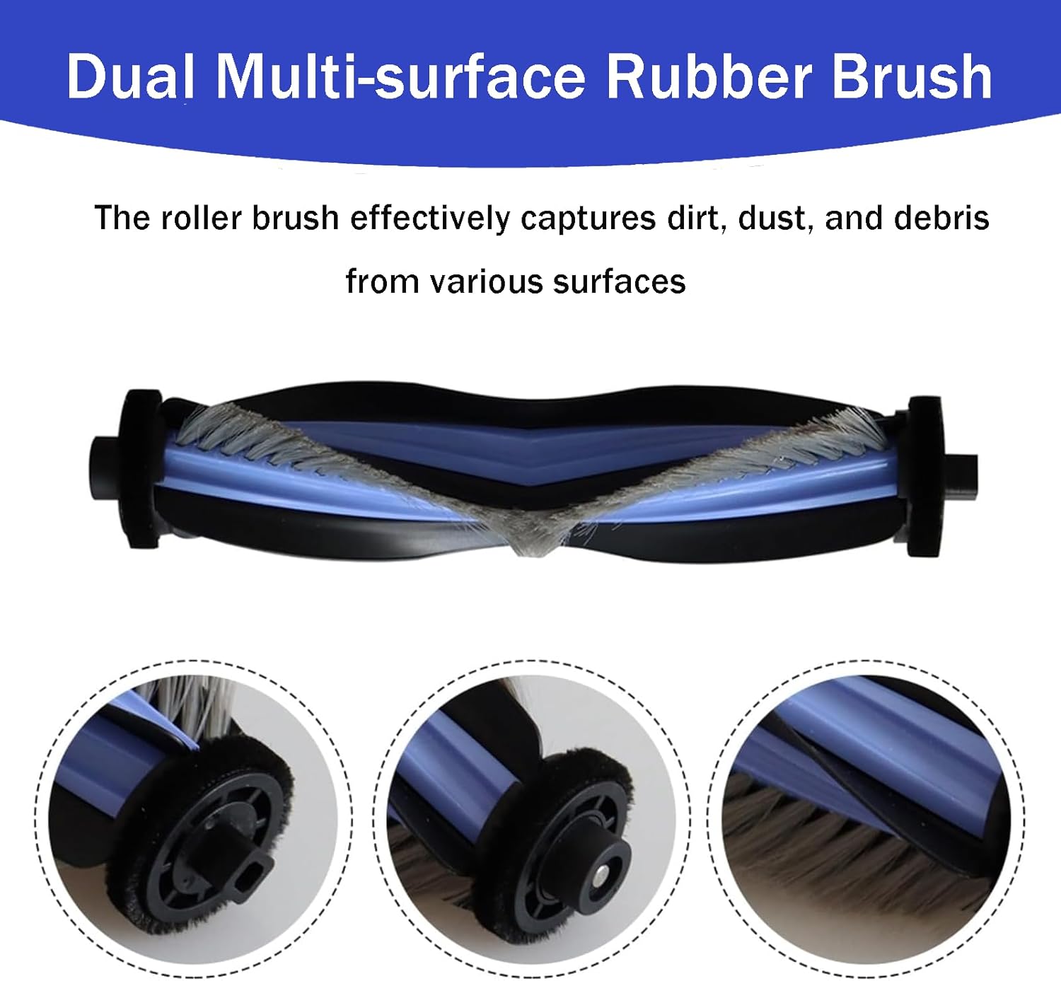 22 PCS Replacement Parts for Lefant M3/ M3 Max Robot Vacuum Cleaner, 1 Main Brush, 4 Hepa Filters, 6 Dust Bags, 6 Side Brushes, 4 Mop Pads, 1 Cleaning Tool