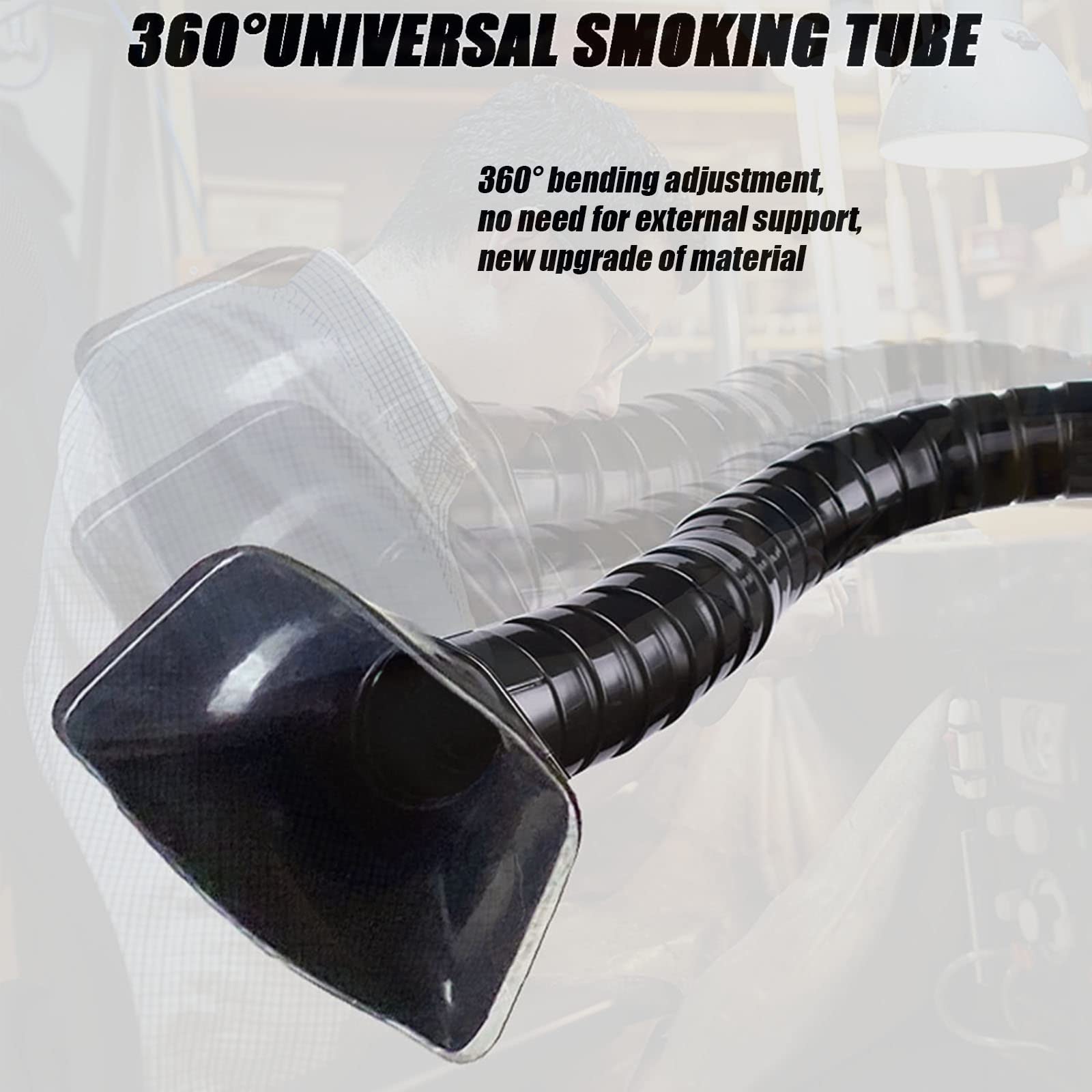 Mini Extractor De Humo De Soldadura, Filtros para Extractores De Humo, Absorbente De Humo De Humo, Extractor De Humo De Soldadura De Filtración De 4 Etapas para Estación De Soldadura ESD