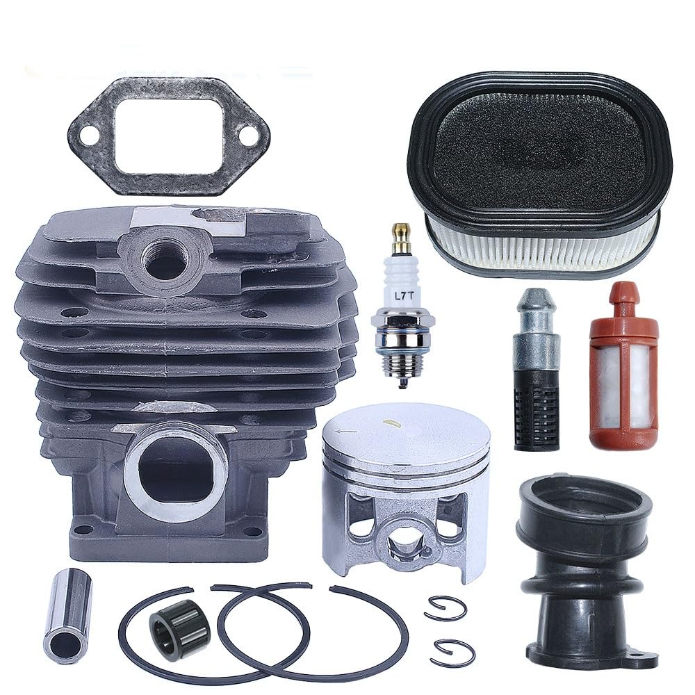 1 zestaw 52mm Nikasil pierścieni tłokowych cylindra dla Stihl MS461 MS 461 1128 020 1250 części zamienne do piły łańcuchowej
