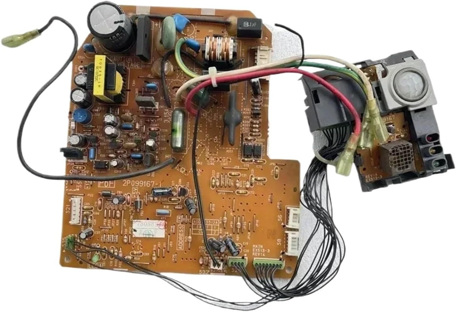 Air Conditioner Control Board Circuit PCB ，Compatible for Daikin， 2P099167-1 FTXD50FV2C 2P099167 EX513-3 RConditioning Parts