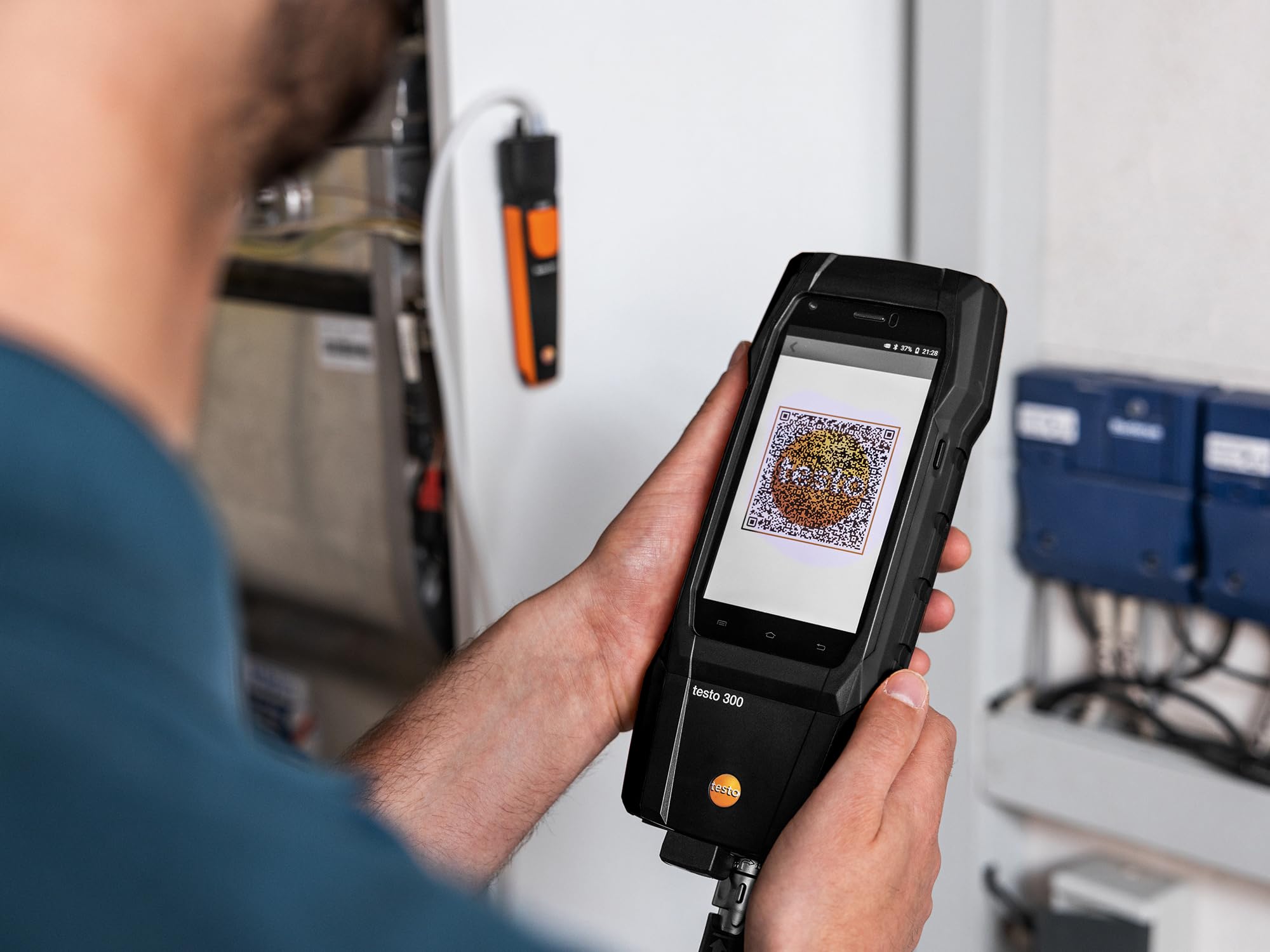 testo Kit avanzado de analizador de gases de combustión más de 300