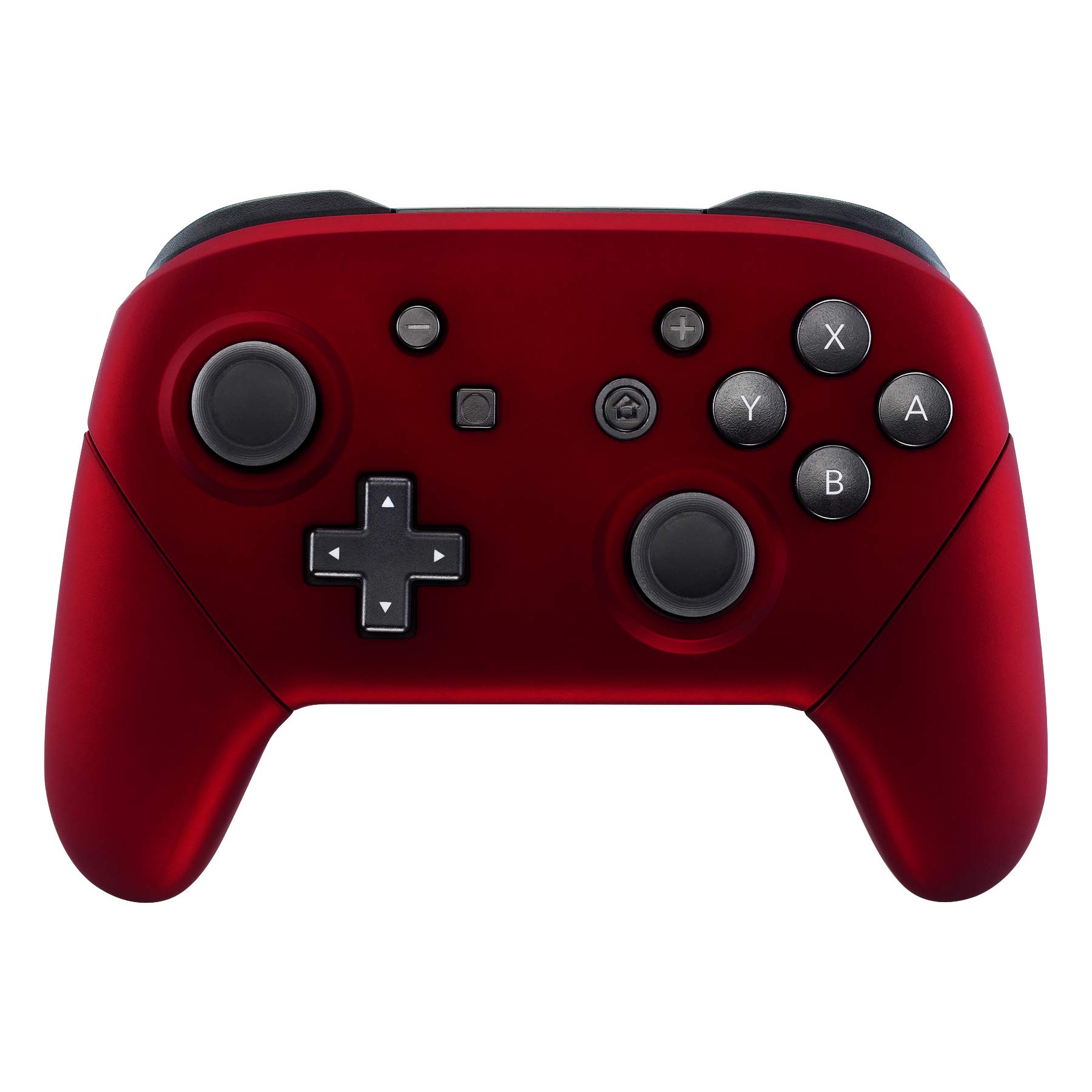 eXtremeRate Carcasa Agarre para Nintendo Switch Pro Funda Delantera Trasera Asa Shell de Tacto Suave Grip de Reemplazo para Nintendo Switch Pro Control-No Incluye el Mando(Blanco) — view 11