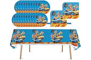 Hot Wheels Wild One Birthday Party Plates and Napkins