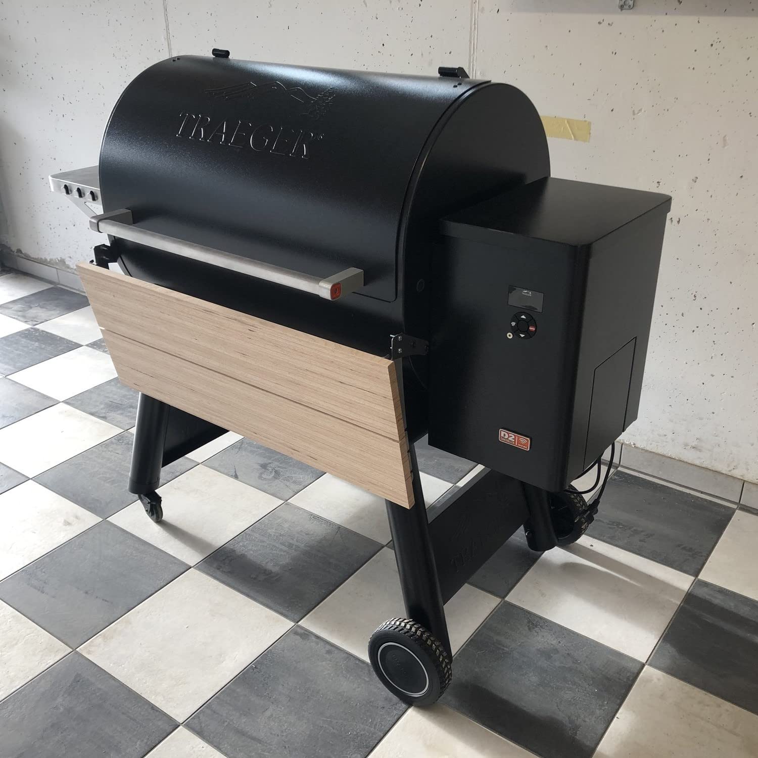 Grillrost.com Das Original Traeger Frontablage Ironwood und Pro Series