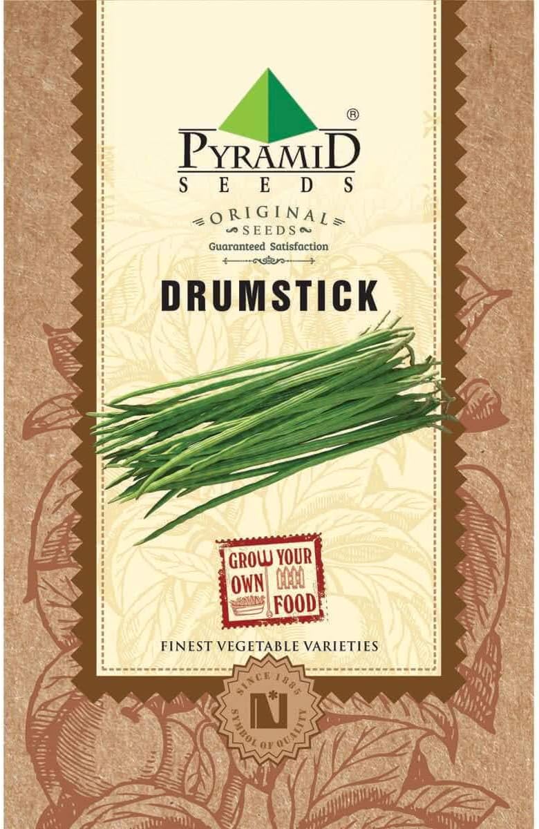 Pyramid Seeds Pyramid Drumstick Moringa Seeds (10g, 30 Seeds)