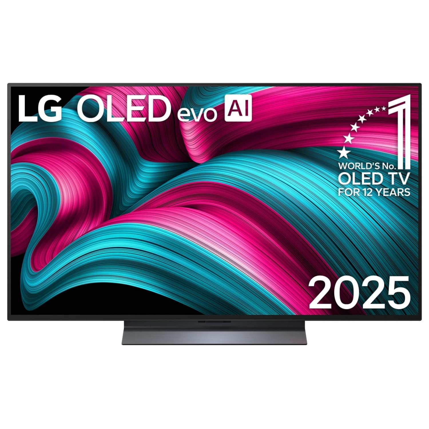 LG OLED48C56 144Hz OLED evo AI Smart 4K TV, 48 Inch Size