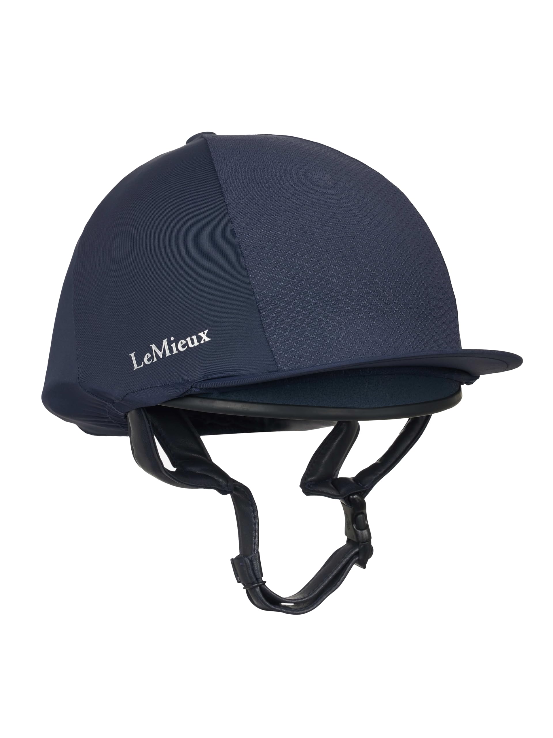 LeMieux Pro Mesh Horse Riding Hat Silk - Navy Blue