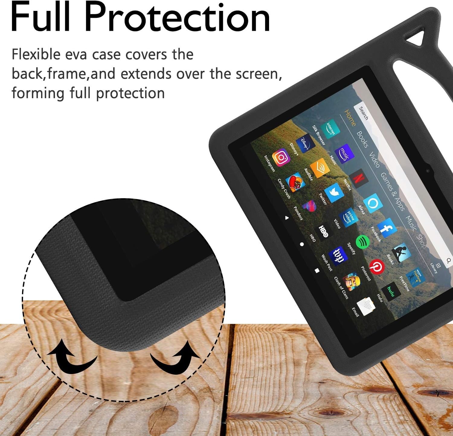 Amazon.co.jp: Fire HD 8/ HD 8 Plus タブレット ケース カバー 第10 