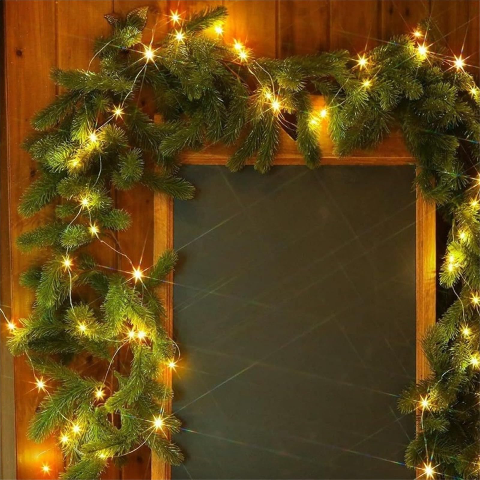 Weihnachten Girlande Weihnachtsgirlande for Die Haustür, Weihnachtsdekoration, Tischkranz Weihnachtsdekoration