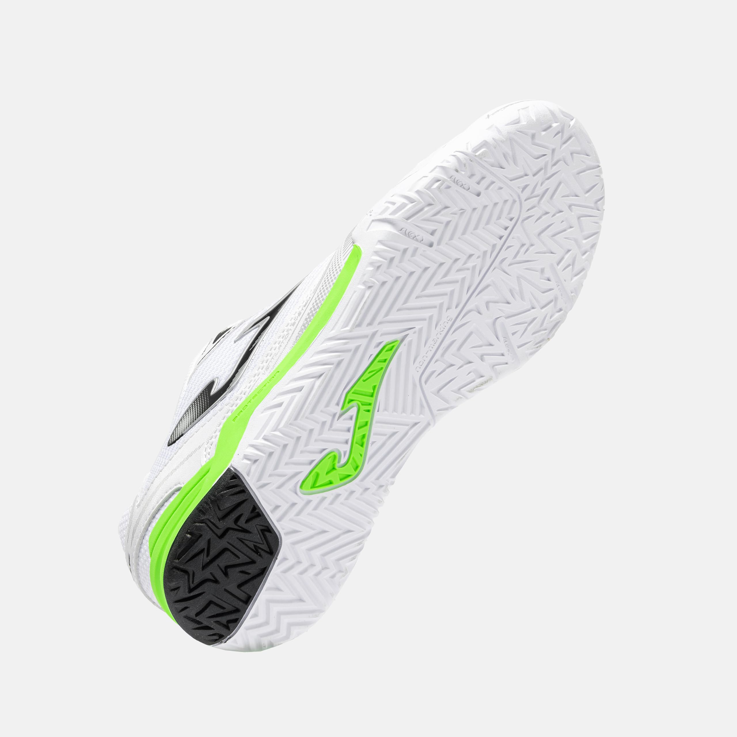Joma Zapatillas de Fútbol Sala para Hombre, 39-46 Cómoda y Resistente con Piel con Mesh Transpirable - Suela de Caucho - Dribling