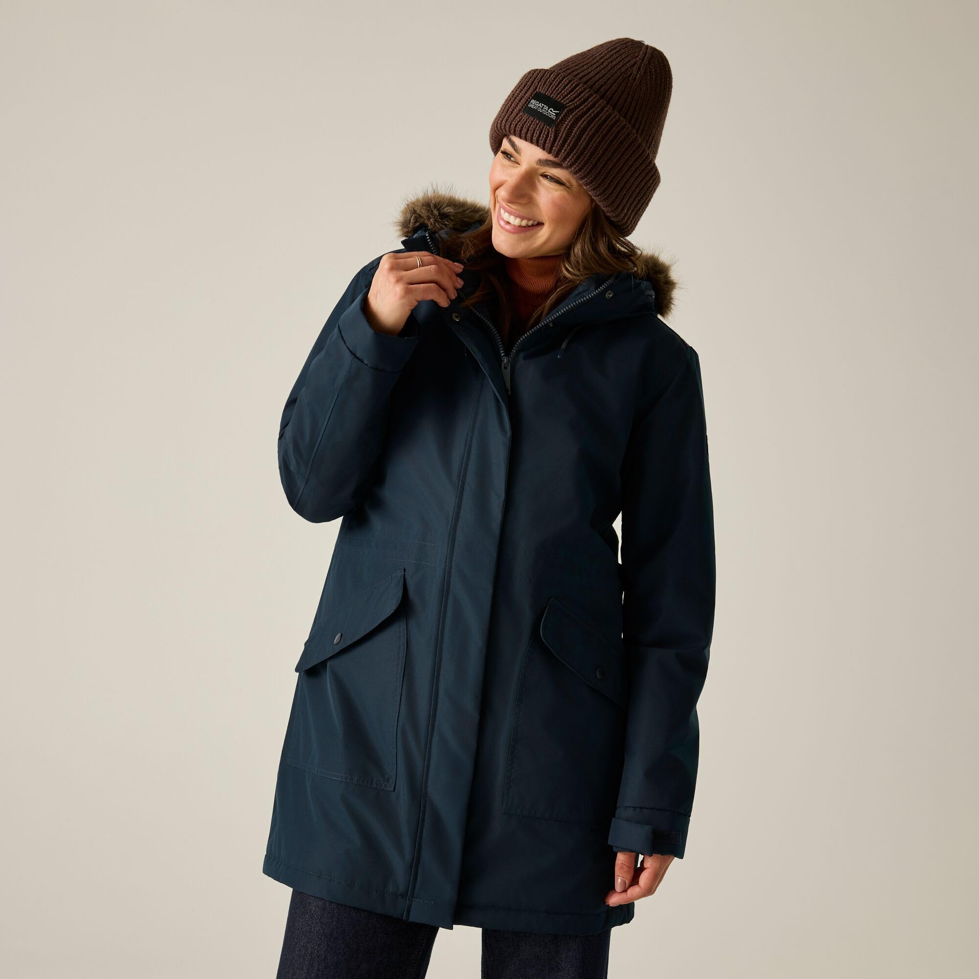 Regatta Waterproof Sophia Insulated Jacket Size: 20 Women's Blue