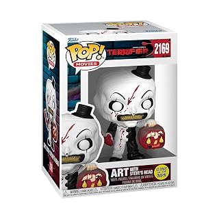 Funko Pop! Movies: Terrifier – Art with Head – Glow in The Dark - Les Beatles, Paul McCartney, John Lennon, RIngo Starr, George Harrison