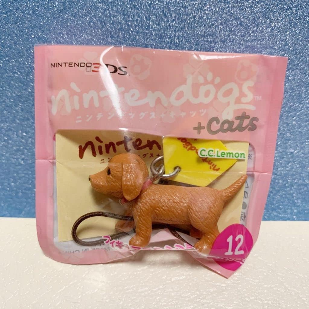 Amazon ニンテンドッグス＋キャッツ ミニチュアダックスフンド フィギュアコレクション ダックス フィギュア 犬 動物 ストラップ