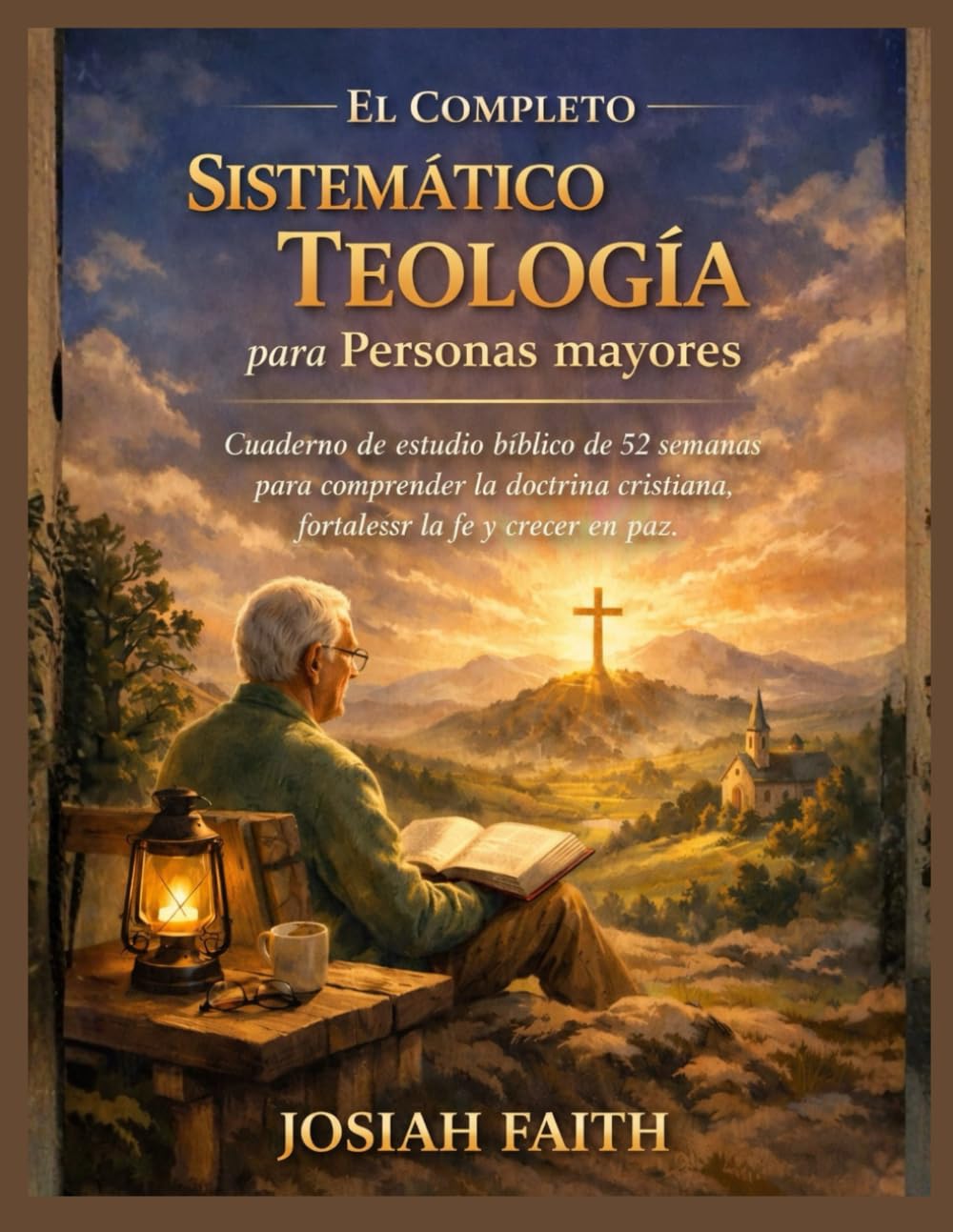 El Completo Sistemático teología para Personas mayores: Cuaderno de estudio bíblico de 52 semanas para comprender la doctrina cristiana, fortalecer la fe y crecer en paz