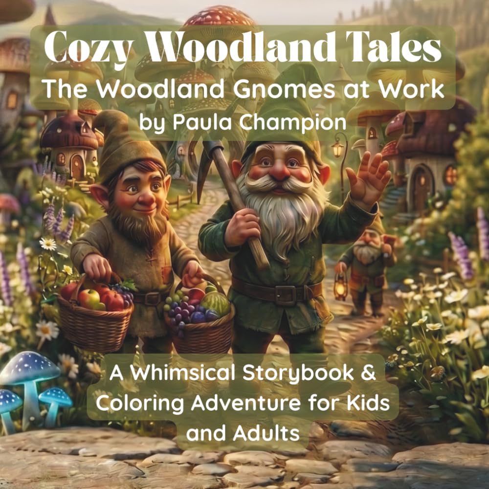 Cozy Woodland Tales: The Woodland Gnomes at Work