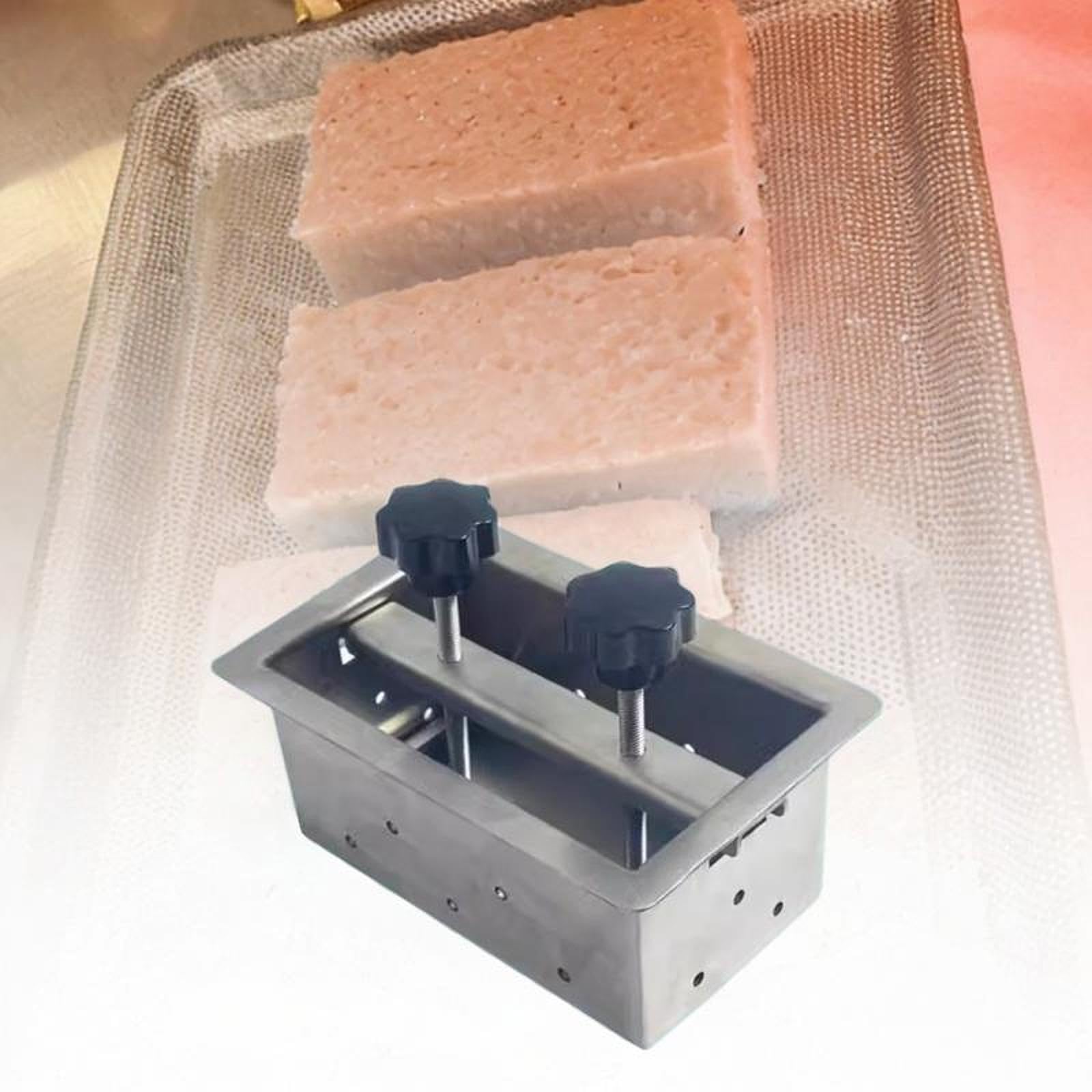 Prensa de carne, prensa de cocina de acero inoxidable para formar hamburguesas, herramienta de prensa de carne para cocinar y asar, ideal para la fabricación de hamburguesas