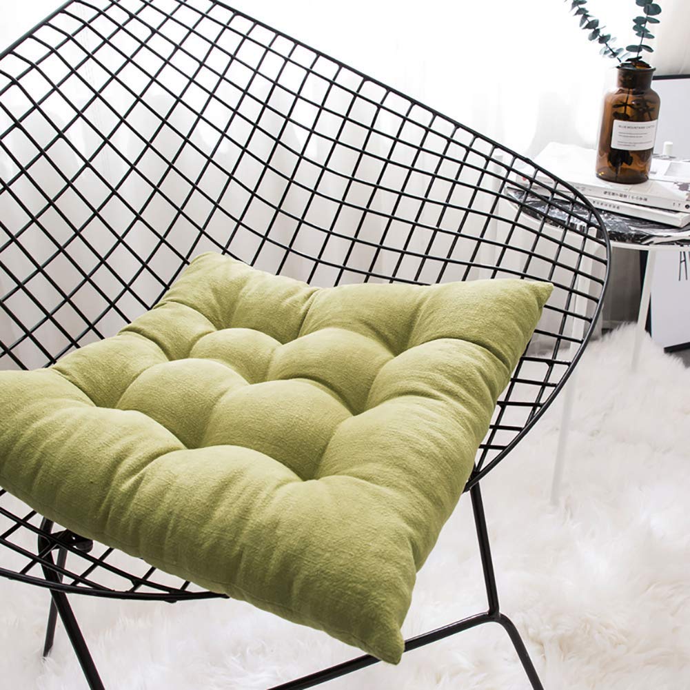 Coussin de siège rembourré 40x40 pour soulager l'inconfort des chaises dures