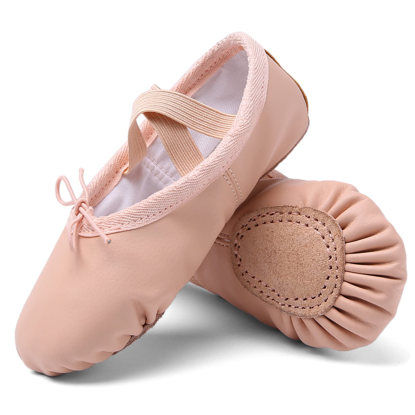 TETSUO Ballet Shoes for Girls,Dance Flats Slippers for Kids,Toddlers Practice Shoes,Yoga Shoes — view 9
