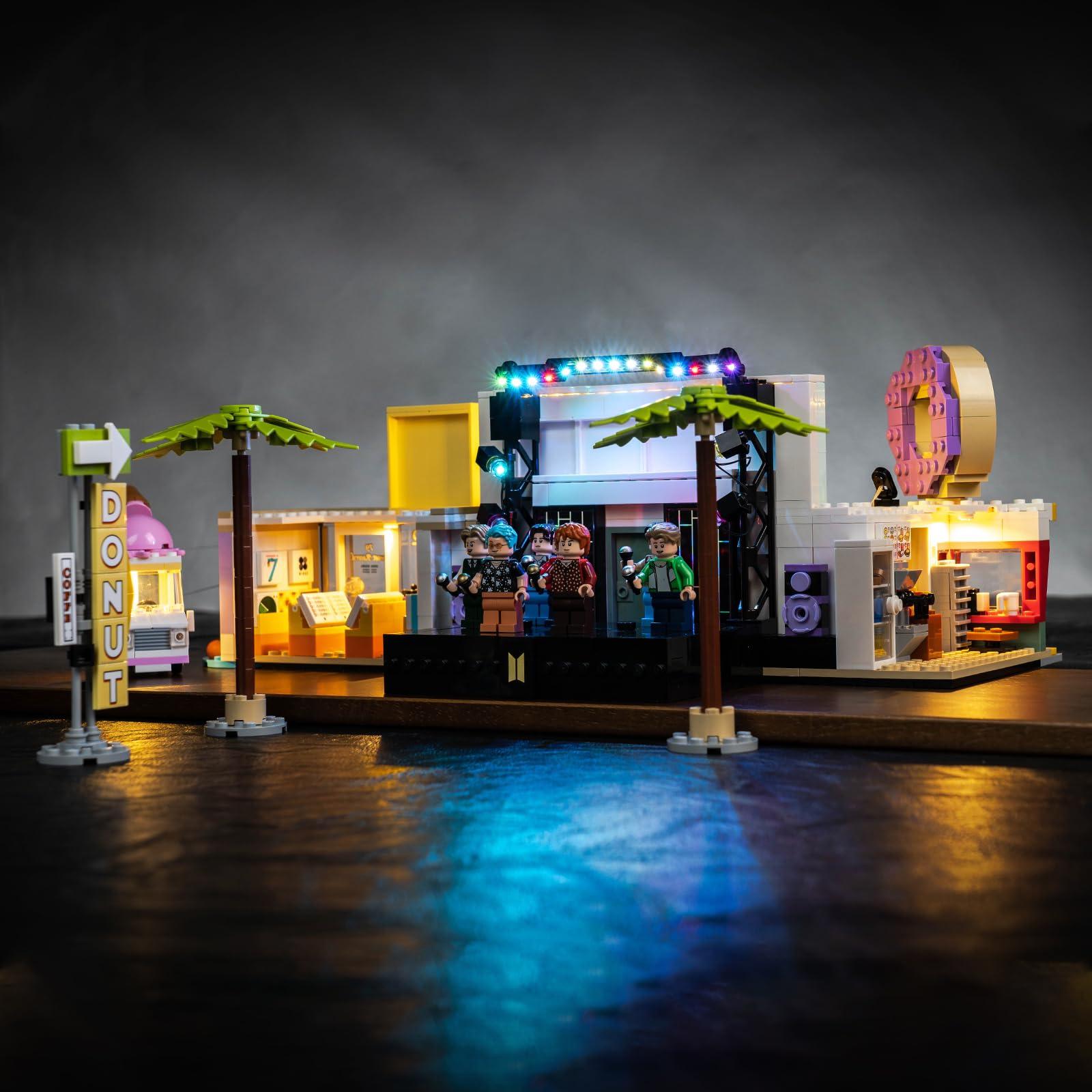 Light Kit for Lego BTS Dynamite, Lighting Set for Lego 21339 BTS Dynamite Music Video Set - Not Include Models, Just Light Set