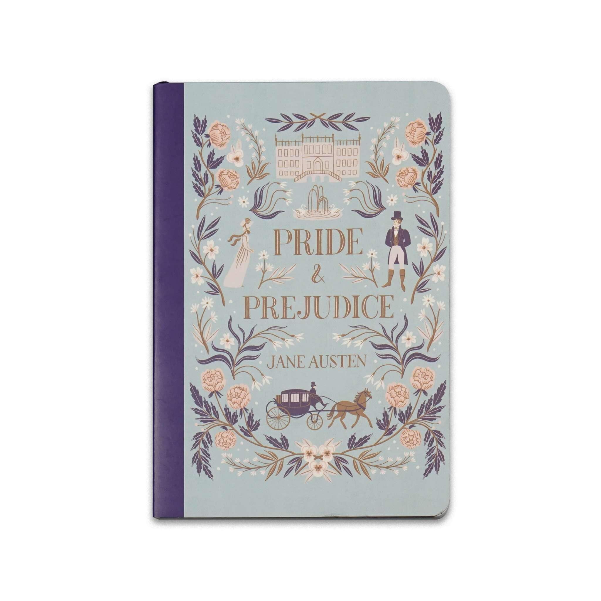 Jane Austin A5 Notebook (Softcover) - Pulteney Press (Pride & Prejudice)