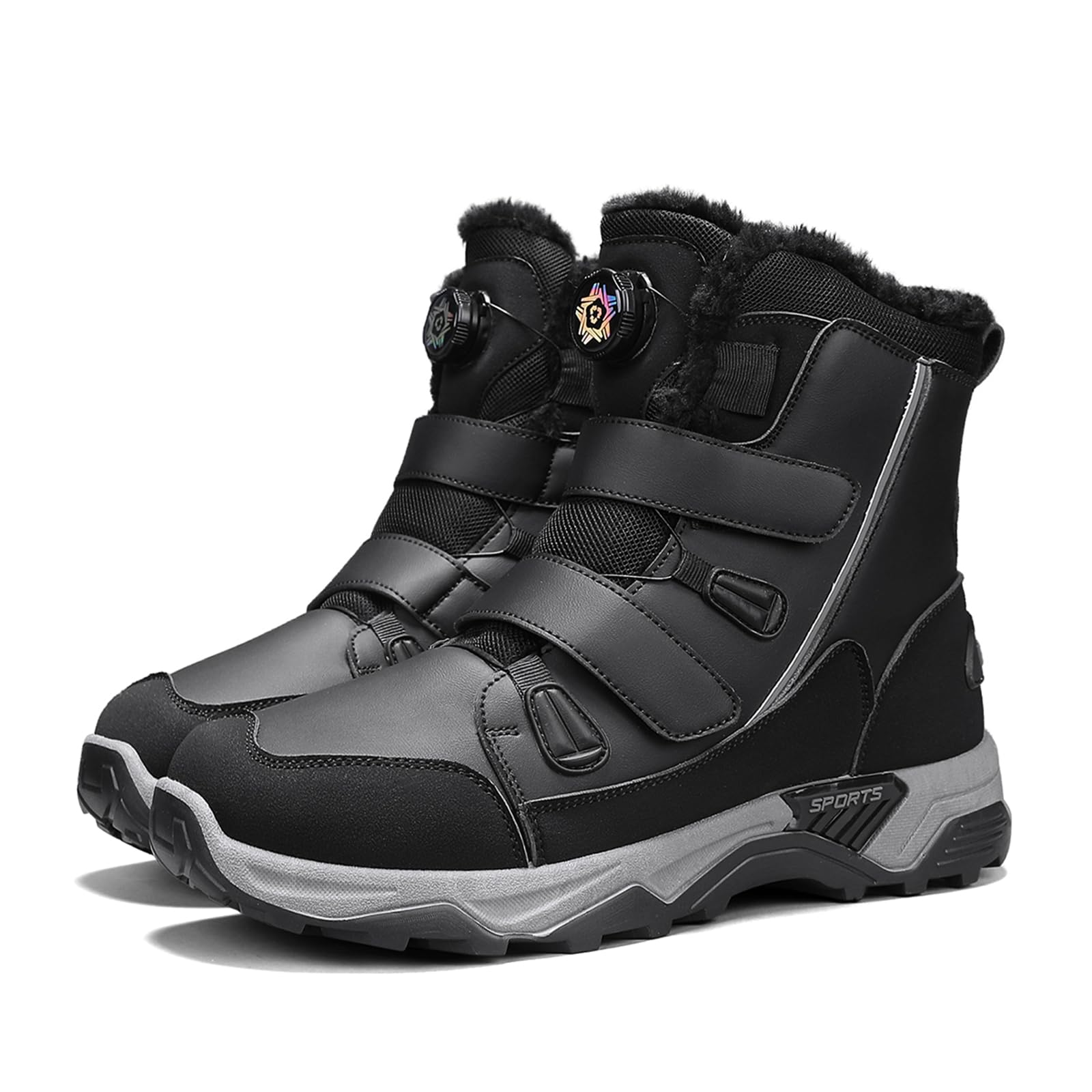 Onewus Męskie modne śniegowce Easy Wear buty trekkingowe