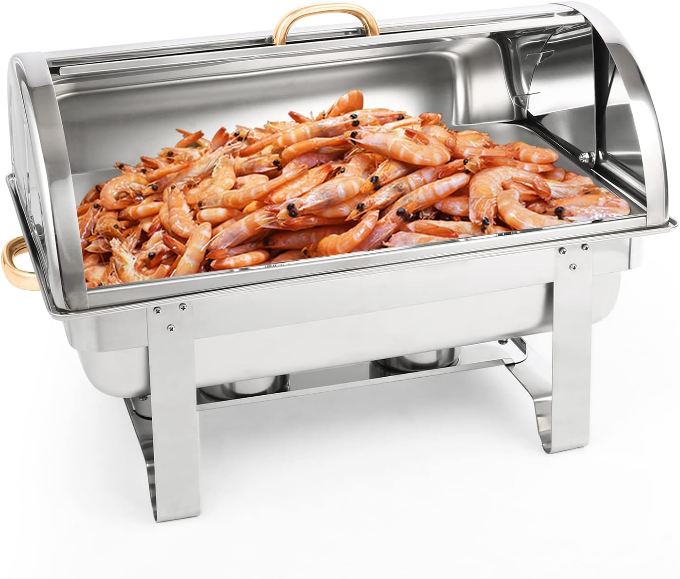 Restlrious Chafing Dish Buffet Set Stainless Steel 8 QT