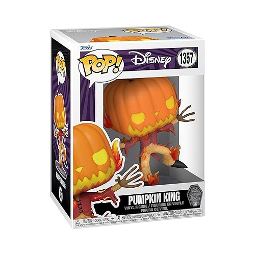 Funko POP! Disney: The Nightmare Before Christmas 30th - PUM Packin Kingpkin King - Collectable Vinyl Figure - Gift Idea - Official Merchandise - for Kids & Adults - Movies Fans