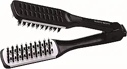 Marco Boni Escova Prancha De Cerâmica Dupla Altura 7963 Preta 1 Unidade