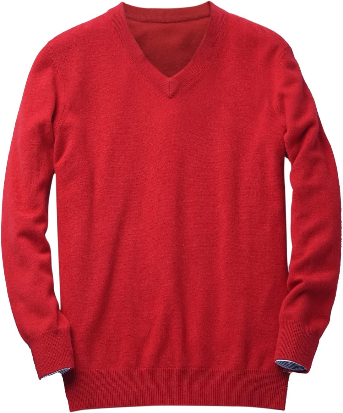 新着商品】[ZHILI] 100%ピュアカシミアセーター Vネック プルオーバの  