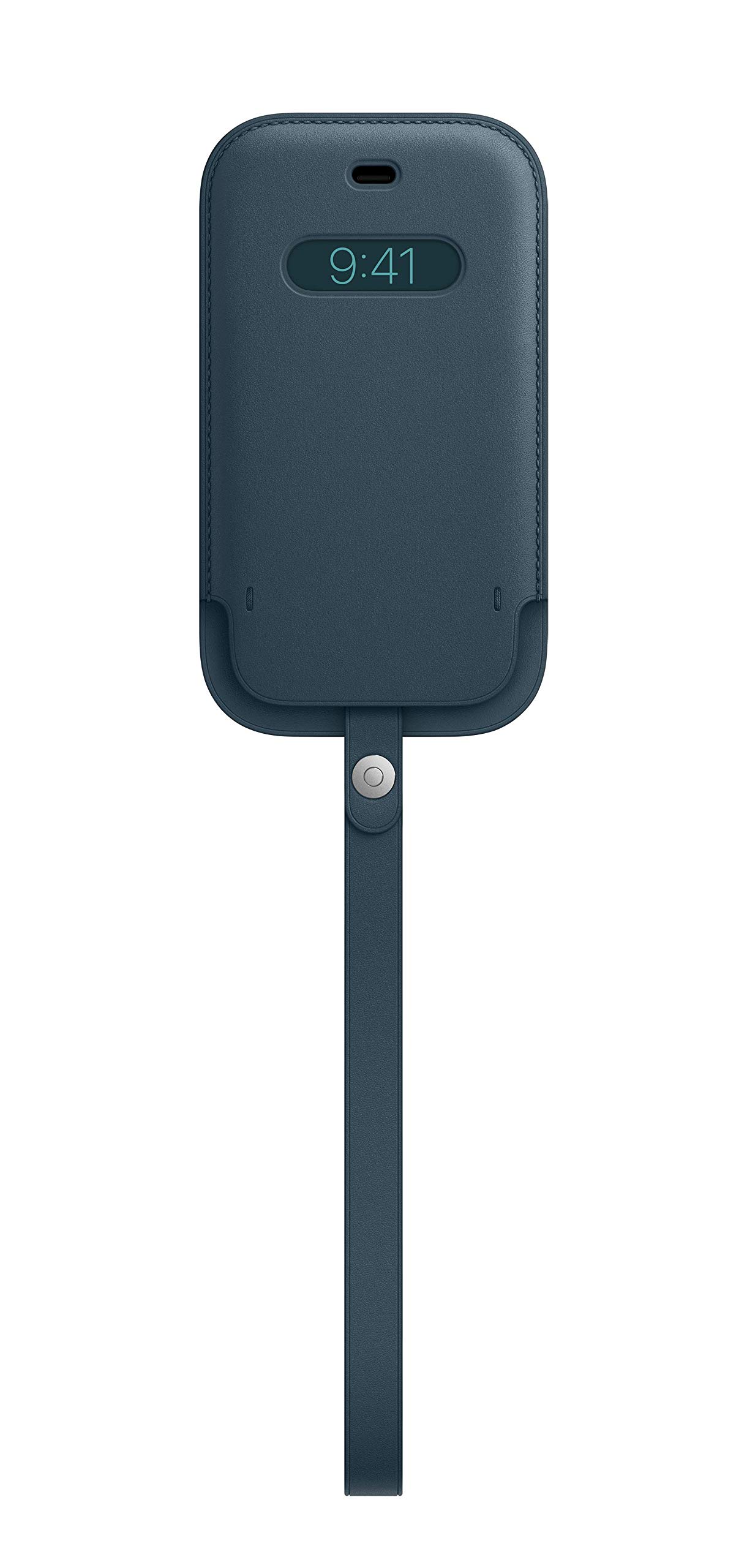 Apple iPhone 12 Mini Leather Sleeve with MagSafe - Baltic Blue