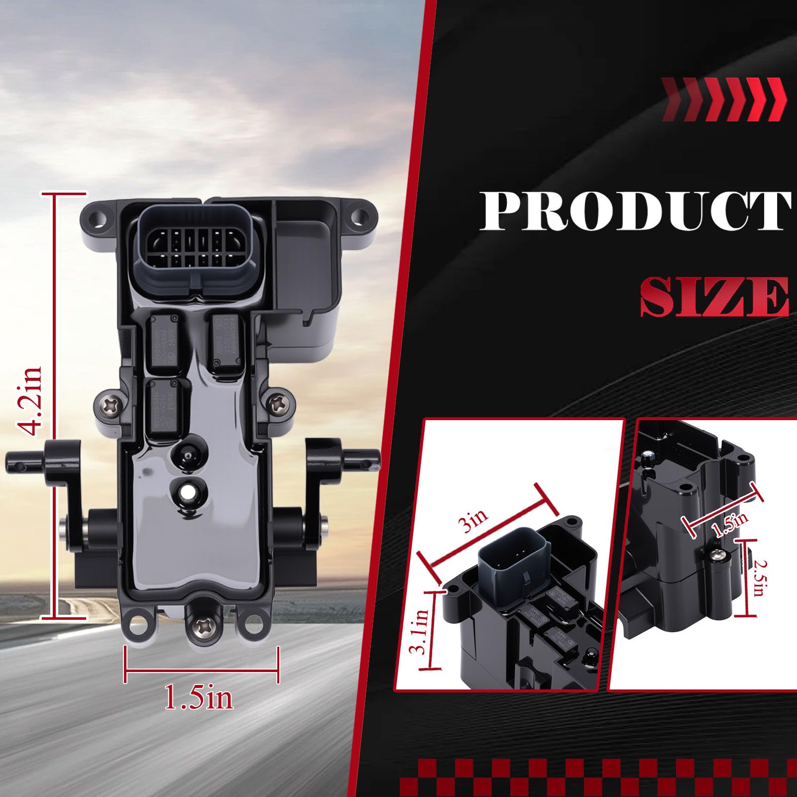Conjunto de módulo de control de freno 121-3017, 115-9660, 120-7144, compatible con Toro Timecutter y Quest E. Conjunto de caja de freno de repuesto para cortacésped modelo 2012-2014