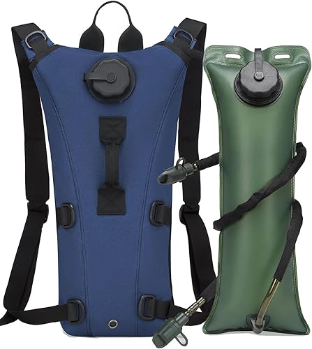 ATBP Mochila táctica de hidratación de agua militar 3L bolsa de agua a prueba de fugas para correr, trotar, ciclismo, senderismo