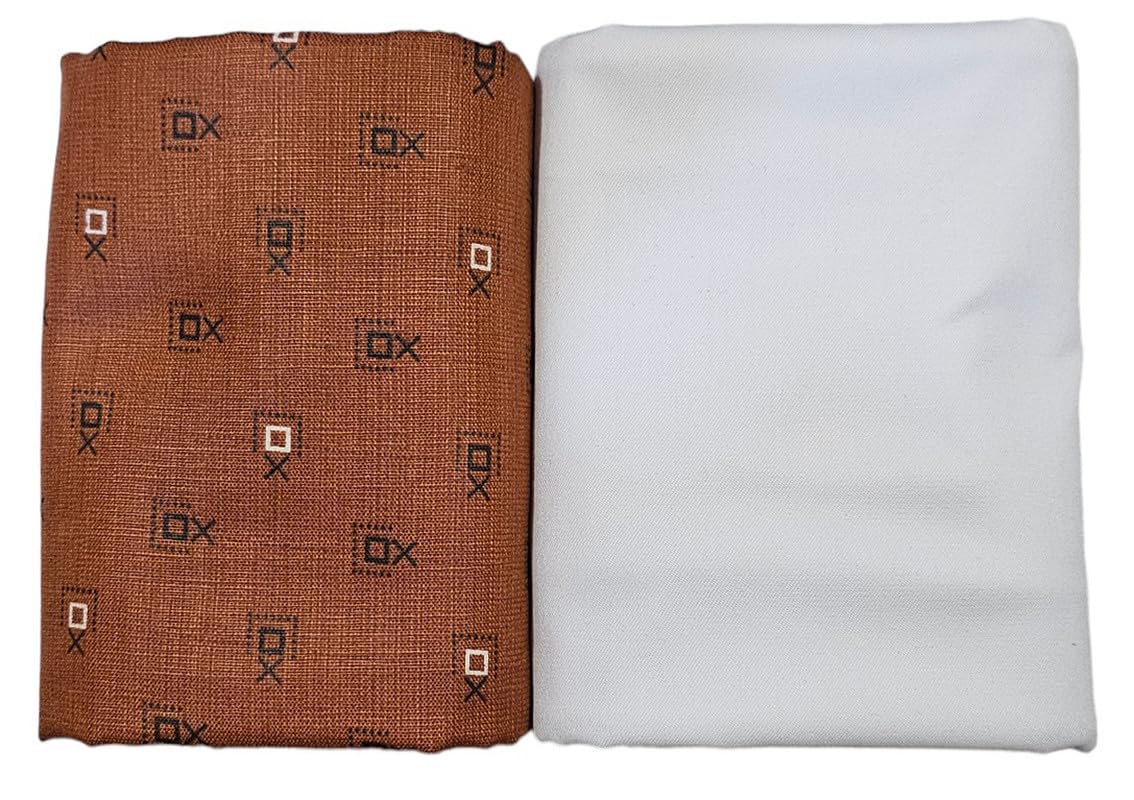 mans fab Shirt & Trouser Fabric in Velvet Box Packing (Shirt-2.35 m, Pant-1.25 m) Blue-23-picture-29