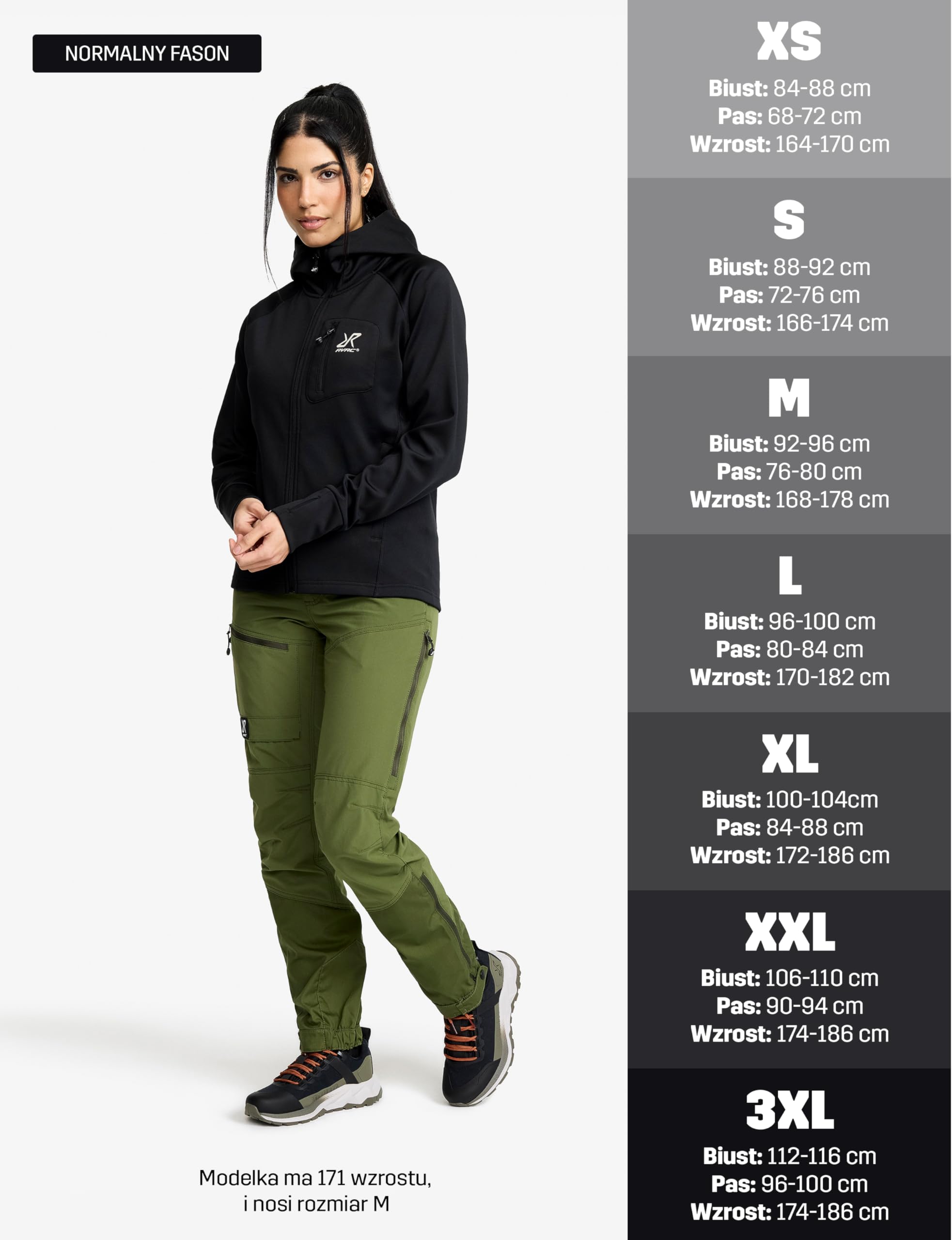 RevolutionRace Evolution Stretch Fleece Hoodie Damska, Bluza z kapturem na zamek do wędrówek i aktywności na świeżym powietrzu
