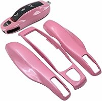 Vista 1 de Carcasa de Llave Inteligente, parte media + Tapa Lateral para Porsche Boxster Turbo Cayenne Panamera Macan Cayman 911 918 996 997 991, Rosado