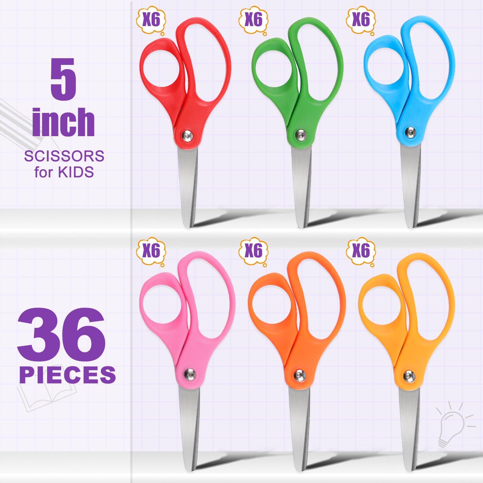 BURVAGY 36 Packs 5